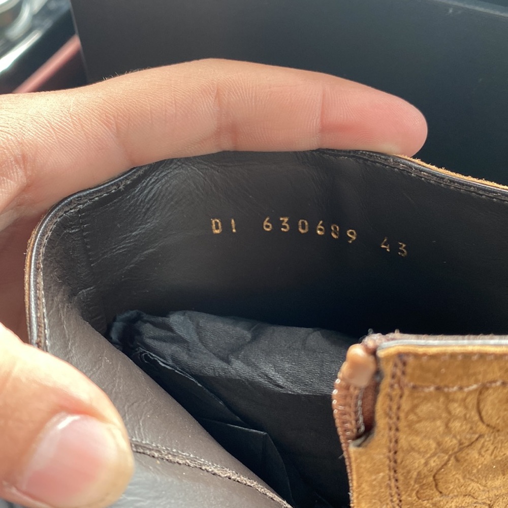 Saint Laurent Never Worn Lukas 40 Zip Booti Fake Cocco Kenya Grande Land - Picture 3 of 5